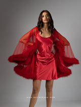 VICTORIA SHORT RED