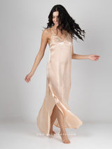 Μακρύ Νυχτικό Φόρεμα Χιαστί Πλάτη