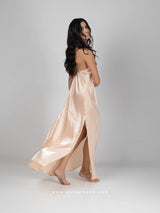 Μακρύ Νυχτικό Φόρεμα Χιαστί Πλάτη