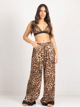 Σετ Εσωρούχων Animal Print με παντελόνι