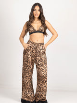 Σετ Εσωρούχων Animal Print με παντελόνι