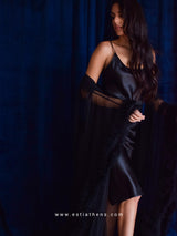 VICTORIA TULLE BLACK