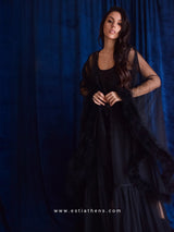 VICTORIA TULLE BLACK