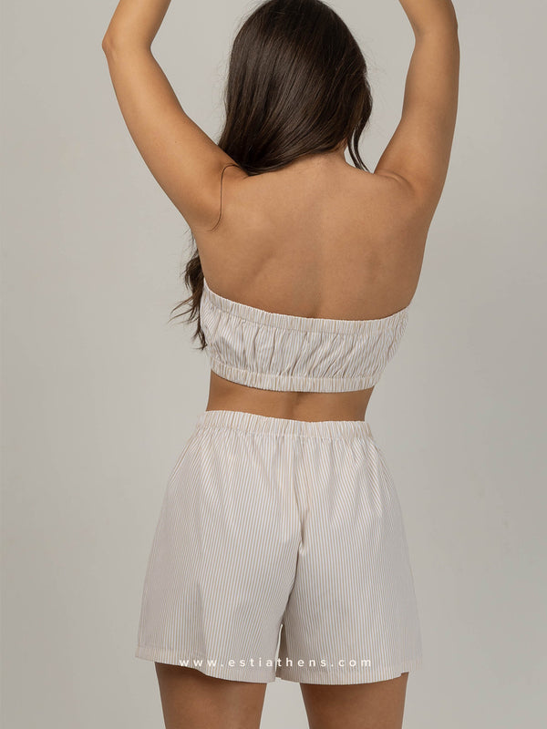 Beige pajama set