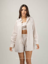 Beige pajama set