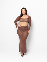 SHANAYA SET BROWN